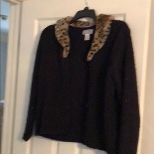 Ladies cardigan sweater